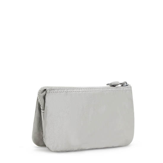 Kipling Creativity Large Classic Metallic Pouch Vesker Beige | NO 1143NW